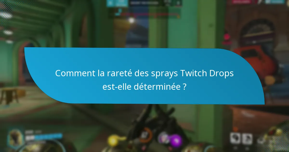 Quels sont les différents designs des sprays Twitch Drops ?