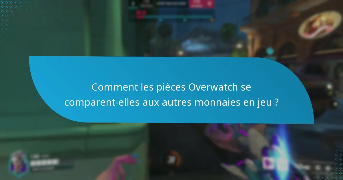 Comment les événements saisonniers affectent-ils la disponibilité des pièces Overwatch ?