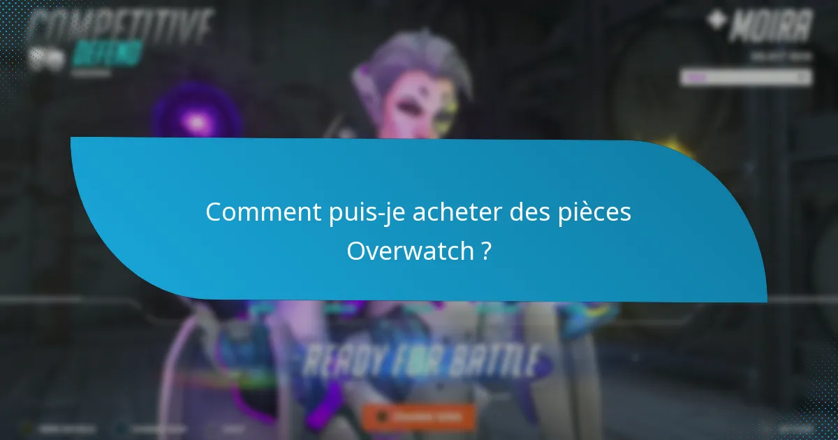 Comment puis-je consulter mon historique de transactions de pièces Overwatch ?