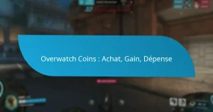 Overwatch Coins : Achat, Gain, Dépense