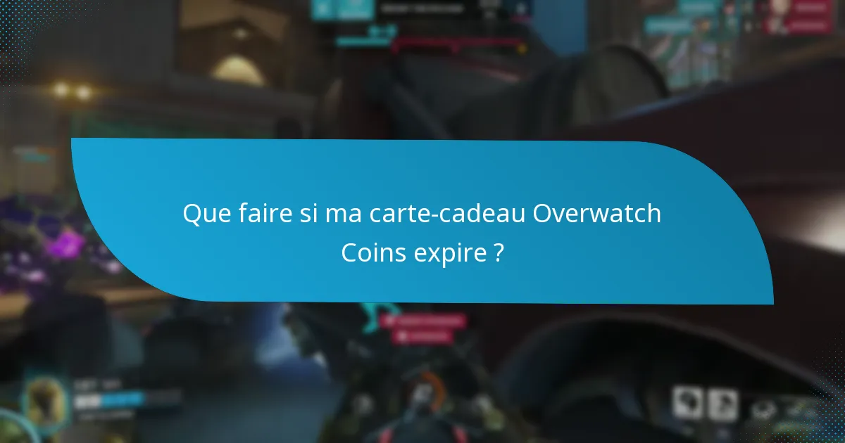 Comment échanger une carte-cadeau Overwatch Coins ?