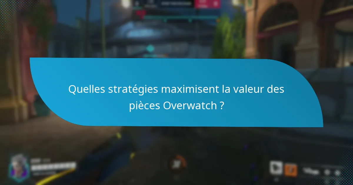 Quels sont les risques associés à l’achat de pièces Overwatch ?